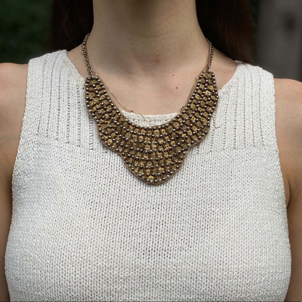 Brass Collar Necklace